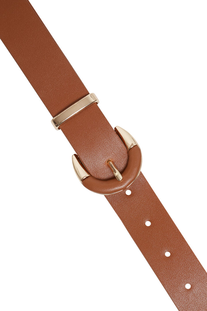 Ceinture boucle dorée / Ichi