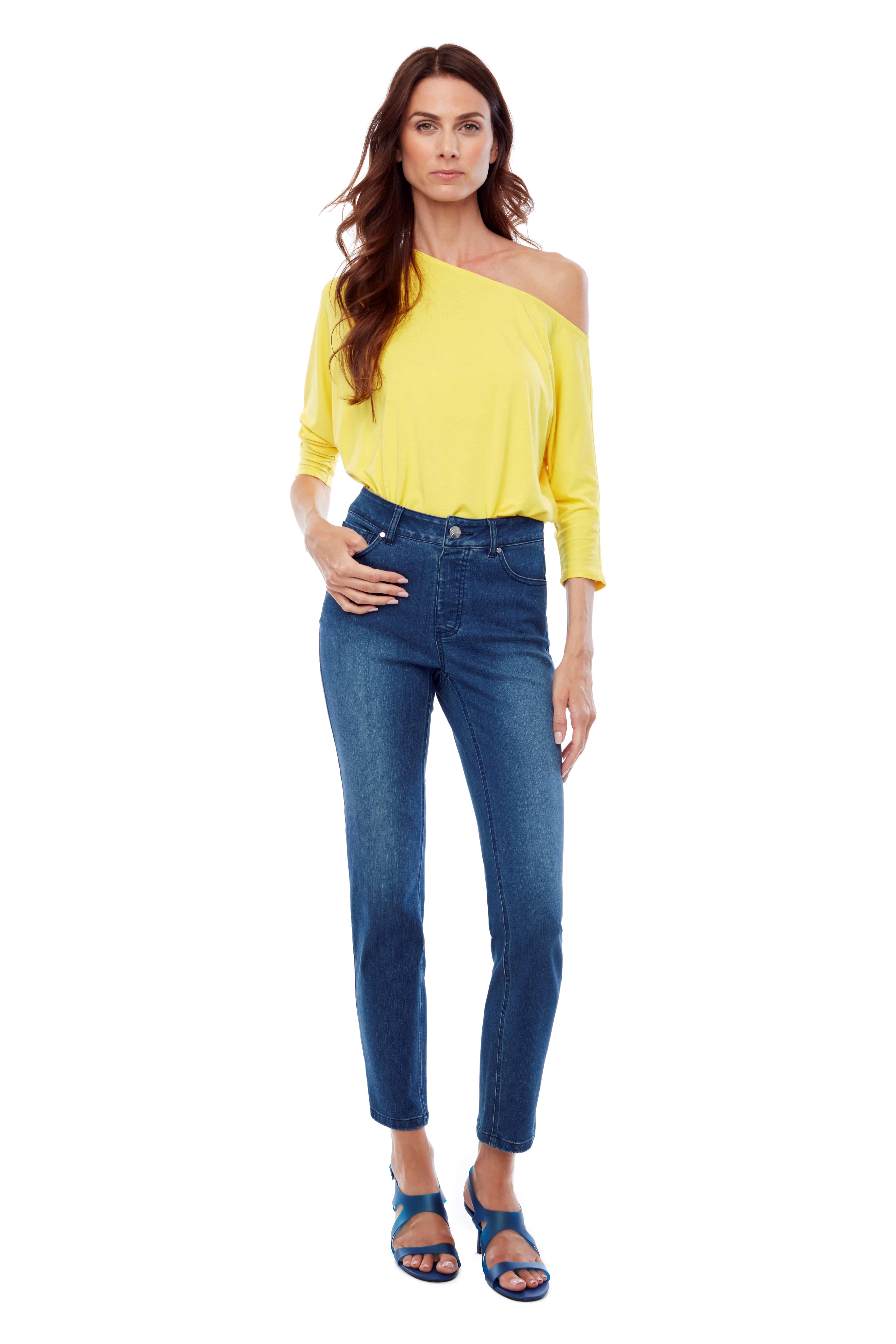 Jean Tummy control pull on 