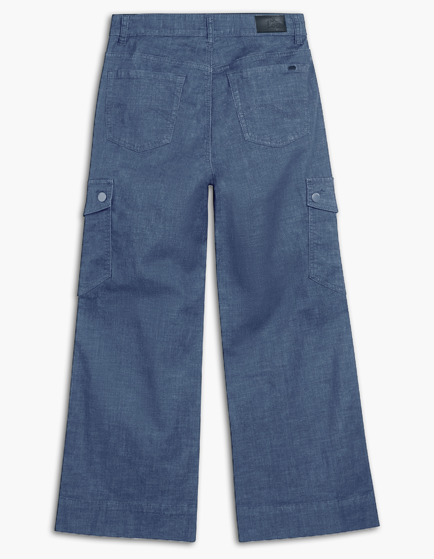 Jeans pull on poches cargo 
