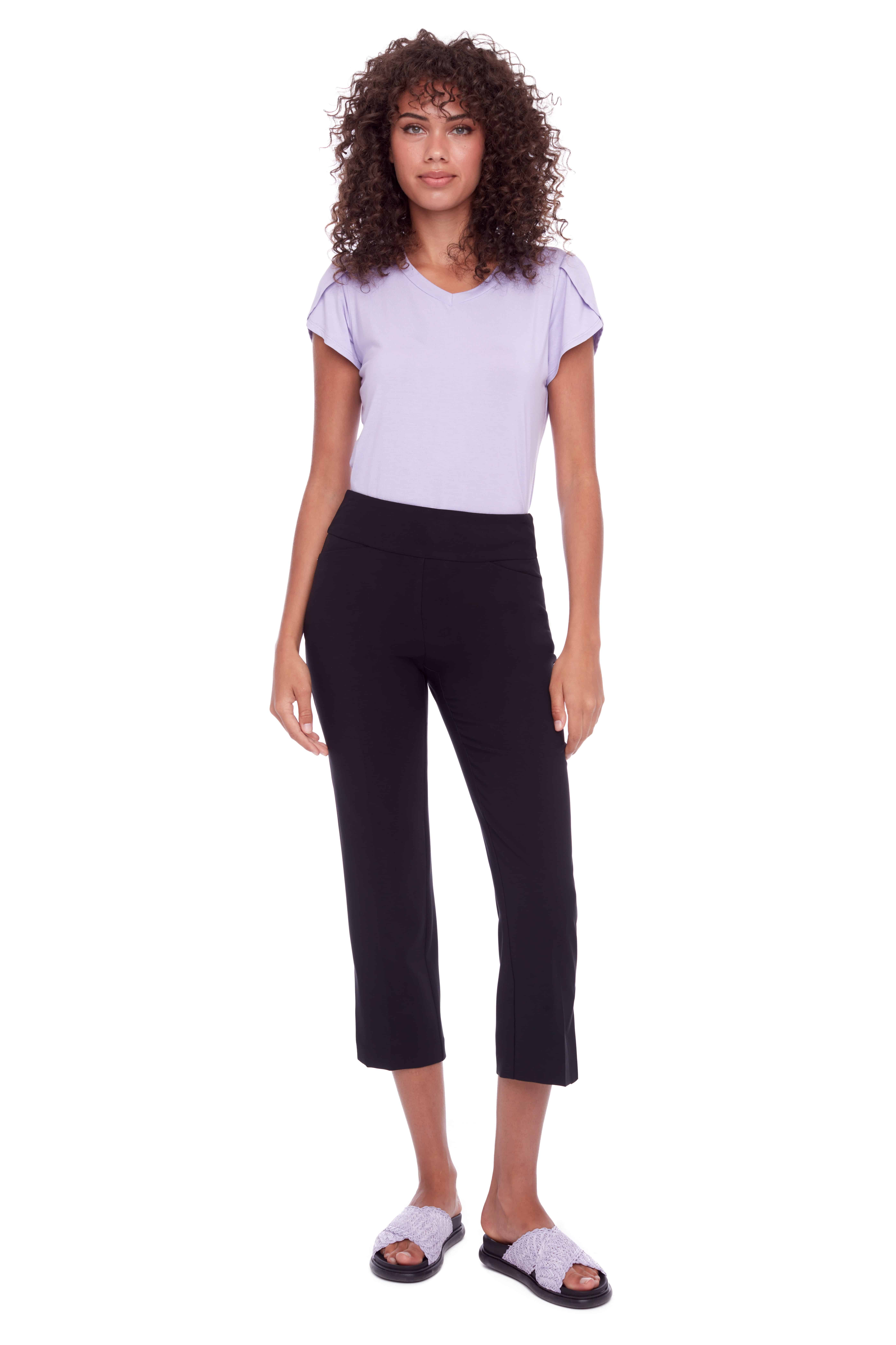 Pantalon Palermo gainant / ceinture élastique / pull on