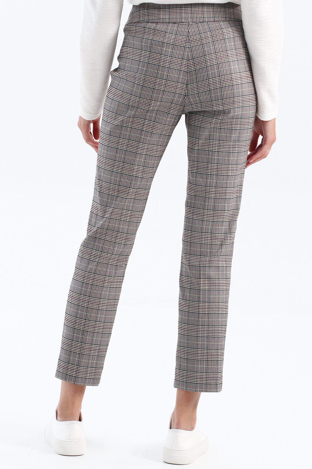 Pantalon à carreaux