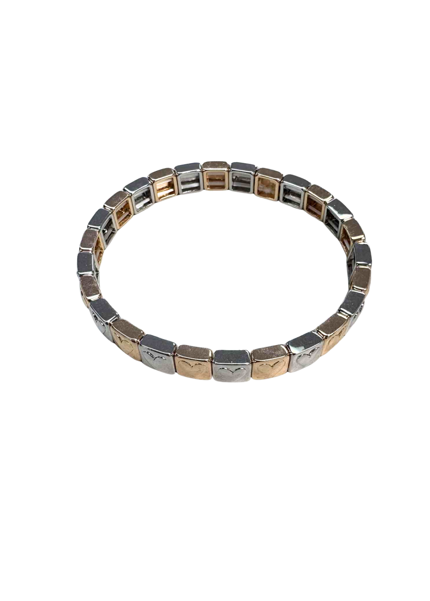 Bracelet extensible coeurs
