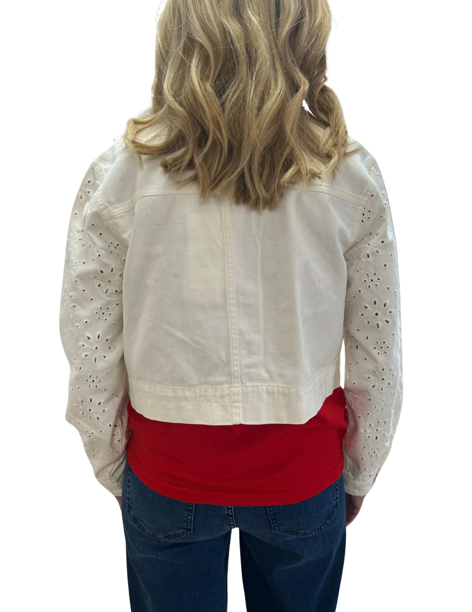 Jacket broderie piece vedette 