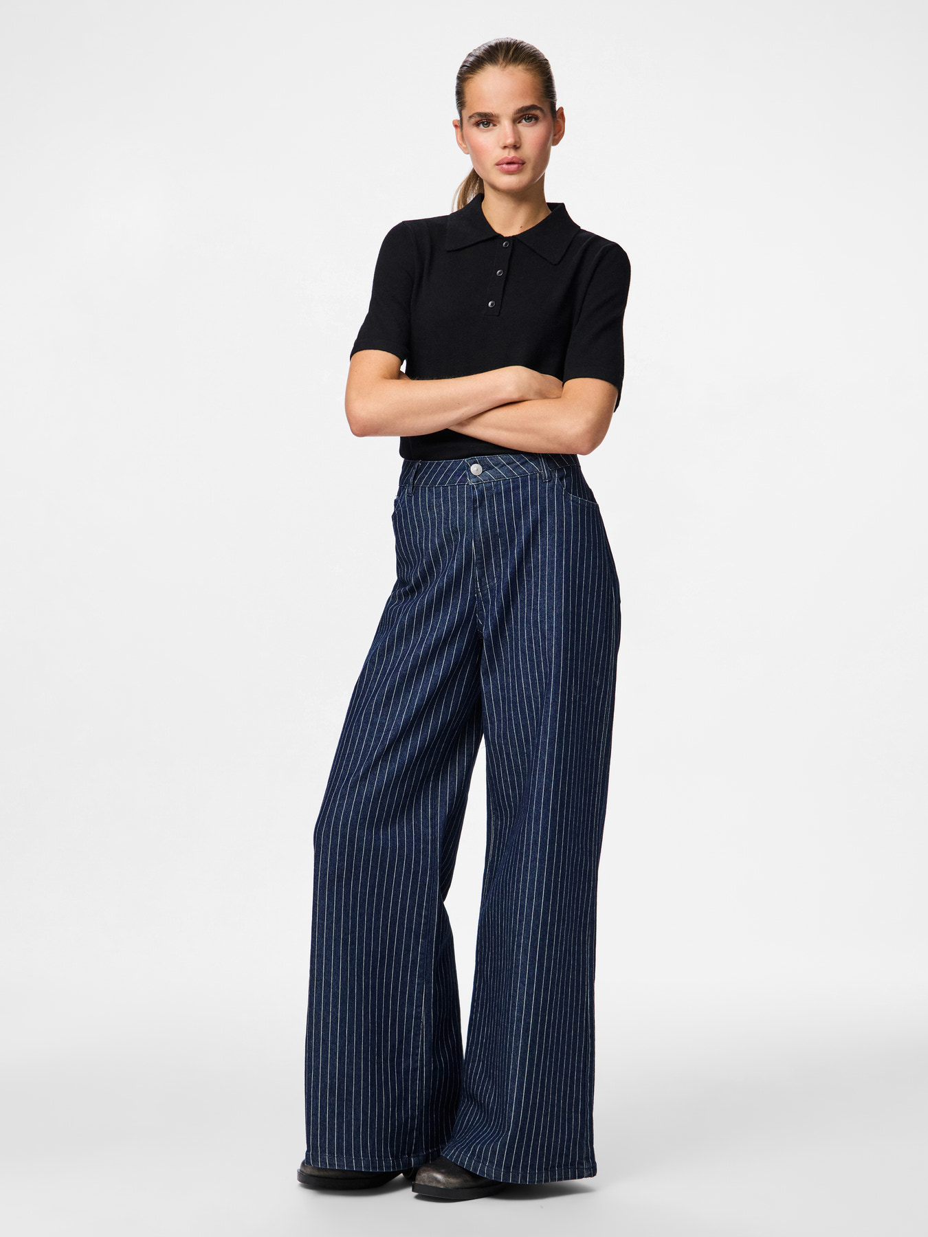 Jeans rayures DENIM