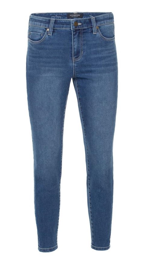 Jeans skinny / taille mi-haute / 5 poches