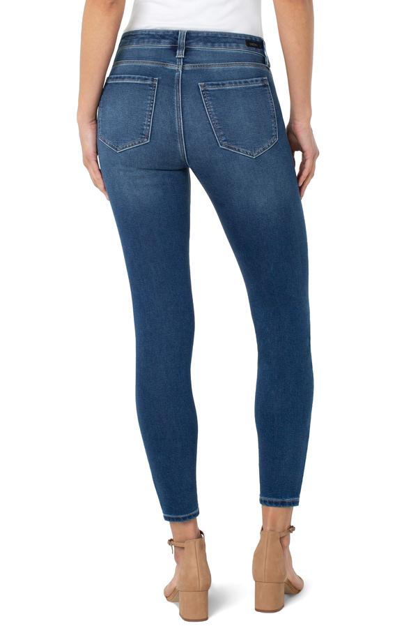 Jeans skinny / taille mi-haute / 5 poches Jeans skinny / taille mi-haute / 5 poches