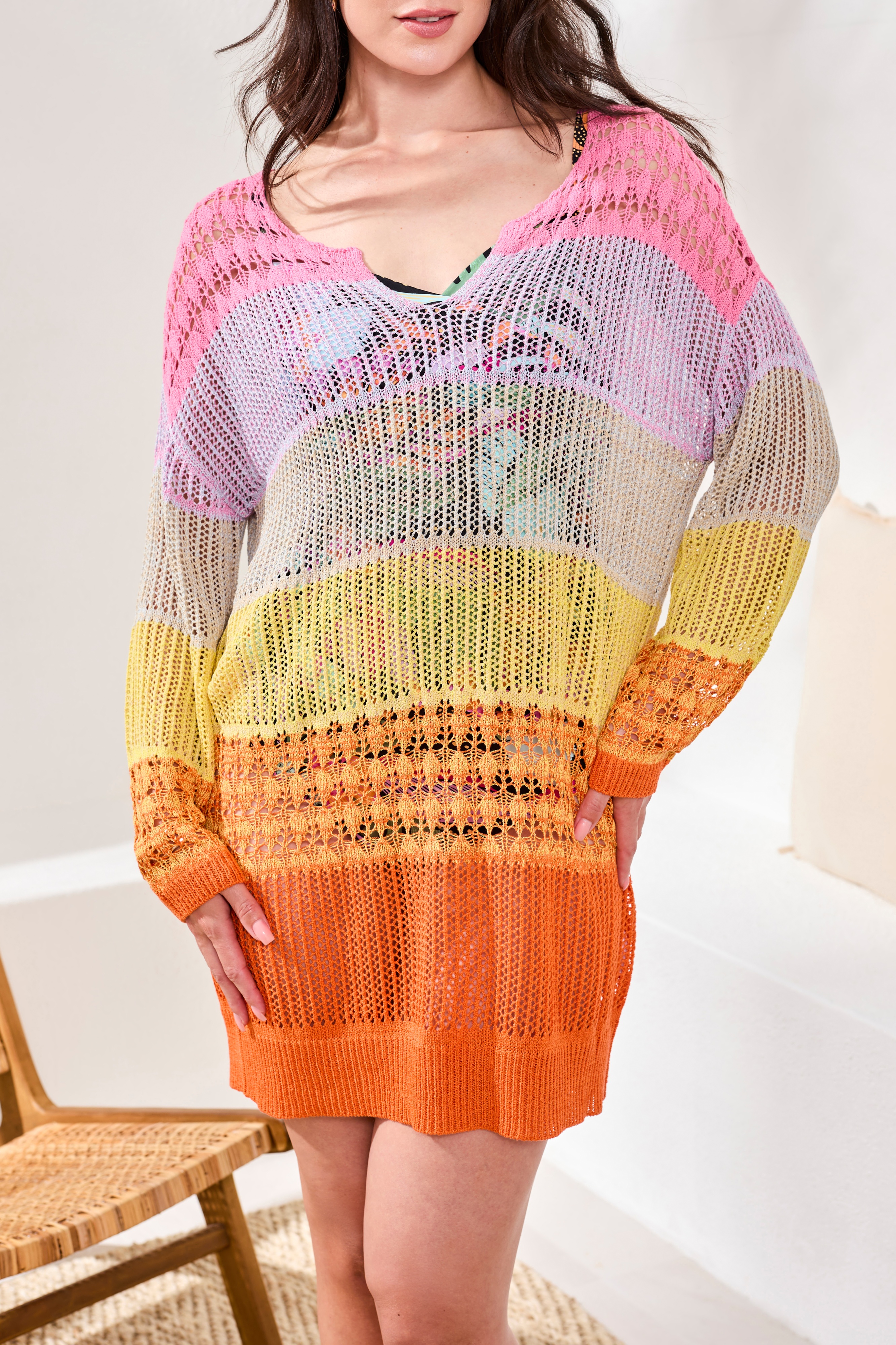 Robe tricot BEACH