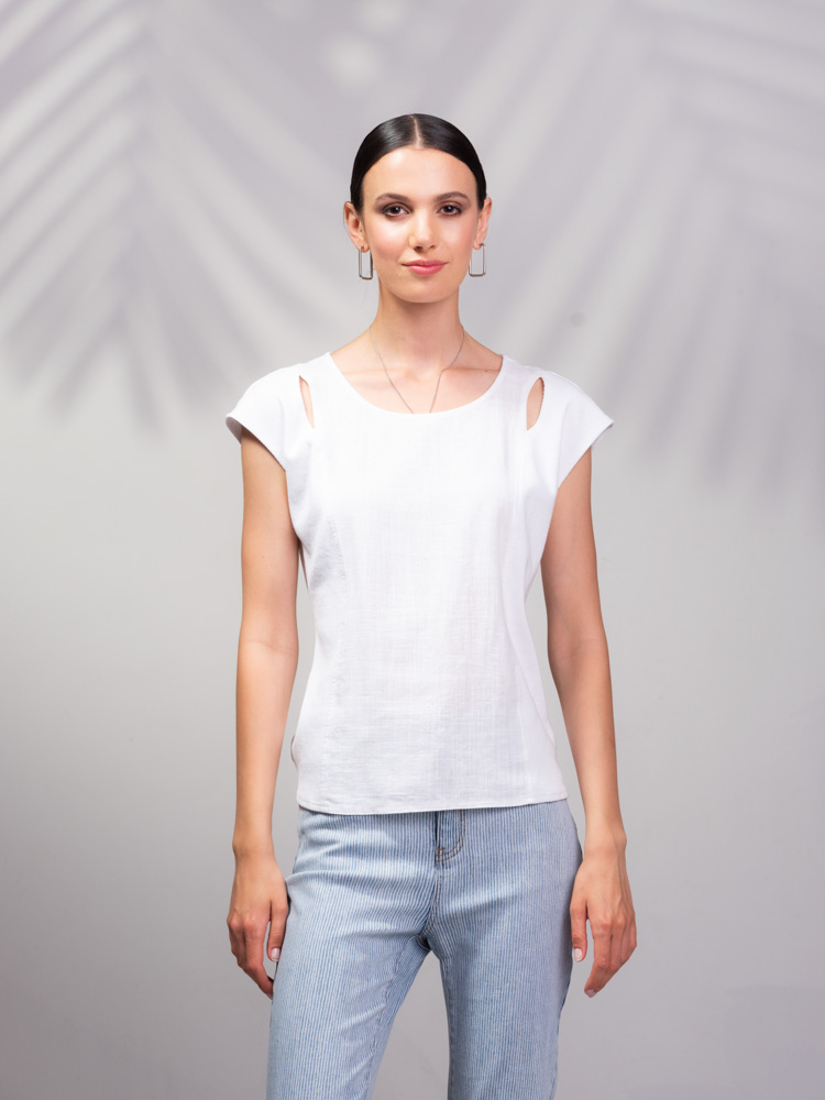 T-shirt ouverture à l