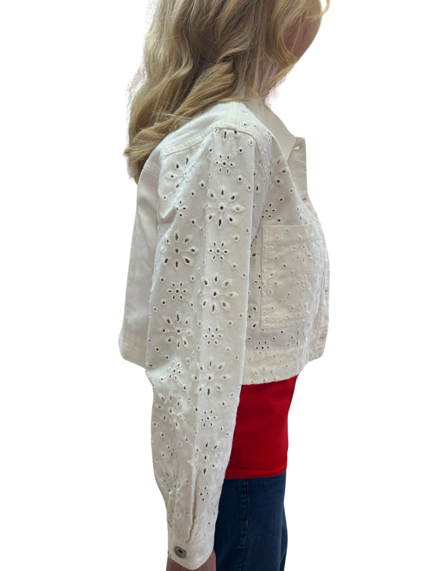 Jacket broderie piece vedette 