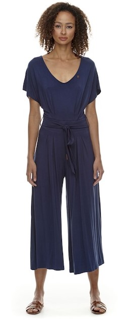 Jumpsuit col en V / ceinture Jumpsuit col en V / ceinture