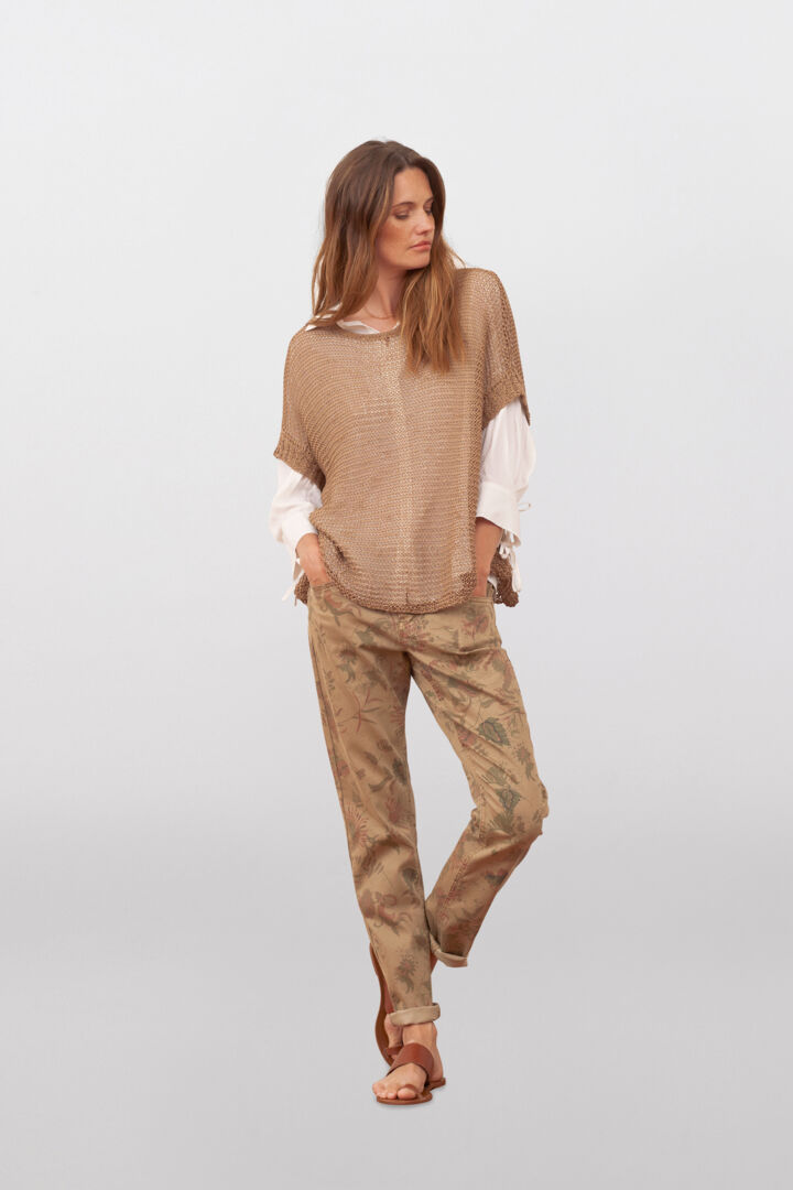 Pantalon imprimé floral