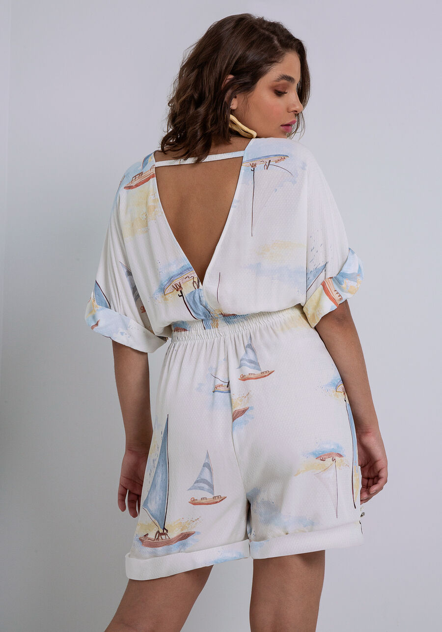 Jumpsuit court / Lez a Lez